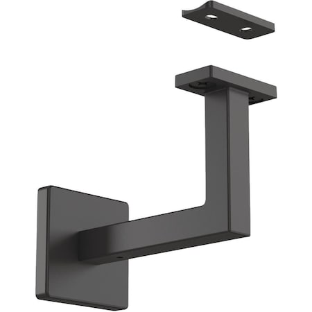 National Hardware Reed Handrail Bracket, Matte Black 112212